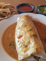 Macho Burrito with Red Sauce