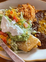 Tamale Enchilada Crispy Taco